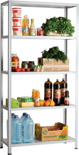 Стеллаж металлический Практик MS 255/100х60/8