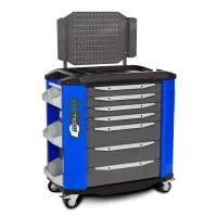 Тележка инструментальная ToollBox TBP-7 (синяя)