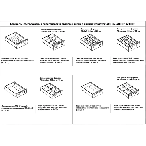 Пластина компрессионная AFC-09